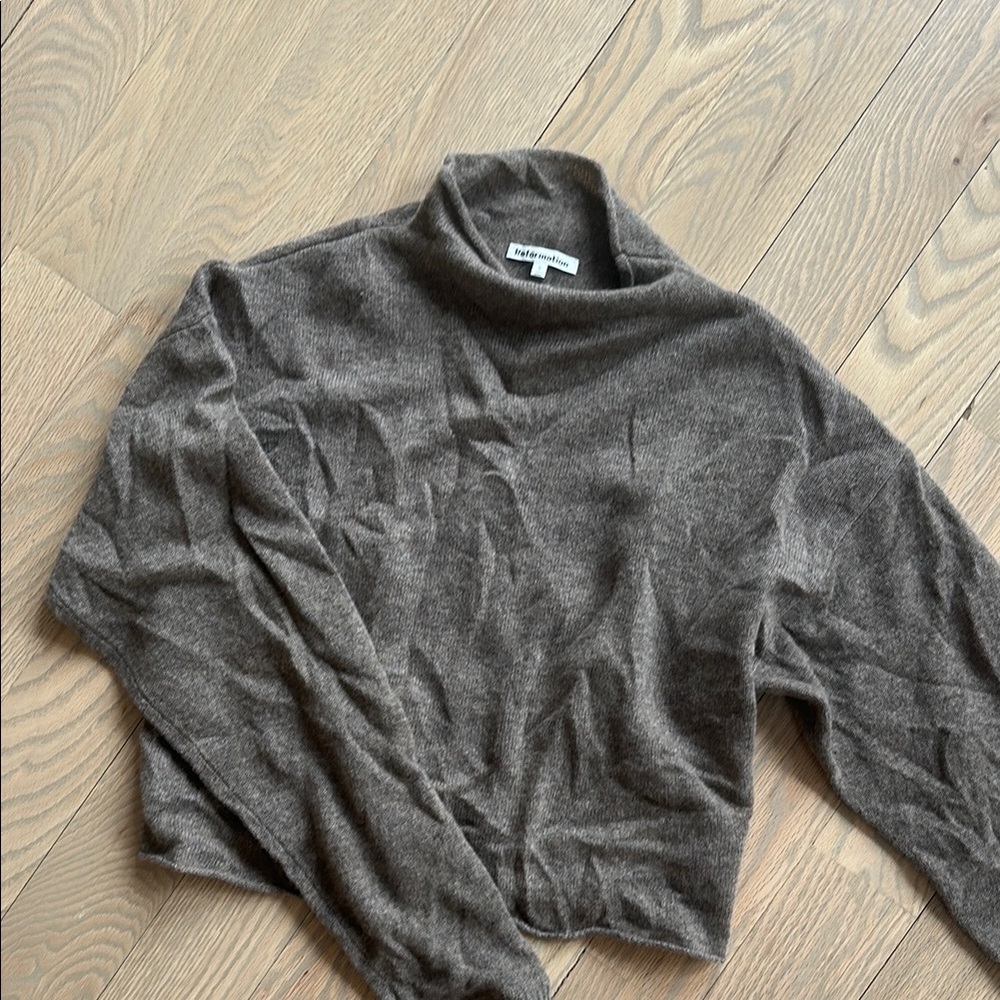 Reformation Women's Brown Sweater